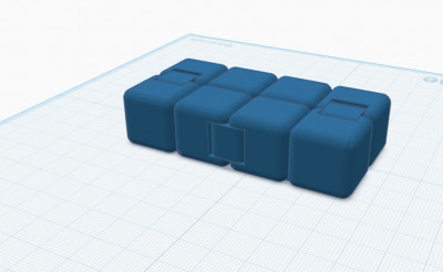 Infinity cube 3D model