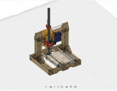 CNC Plotter 3D model