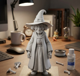 old witch 3D model