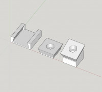 Universal slide mount 3D model