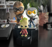 Funko POP! Bubble Head Stand 3D model