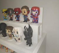Funko Pop Stand 3D model