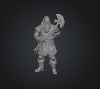 Dwarf 3D model