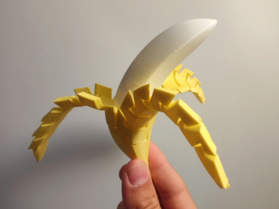 Fidget Banana 3D model