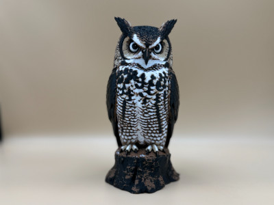 The Watchful Owl 3D model