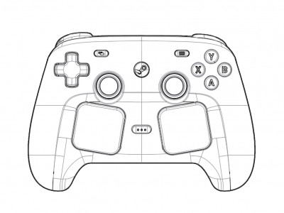 Steam Controller CAD Files 3D model