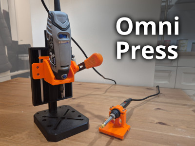 Omni Press (Drill Press & Heated Insert Press) 3D model
