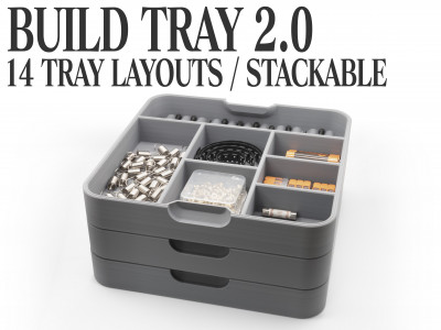 BUILD TRAY 2.0 3D model