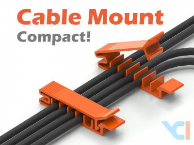 Cable Mount 3D model
