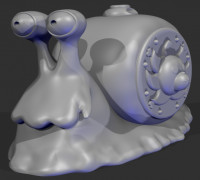 Escargophone 3D model