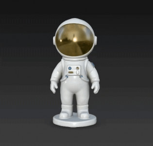 Tiny Astronaut 3D model