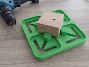 4-Way Precision Clamp & Drill Guide 3D model