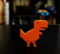 Jumping Rex 3D model