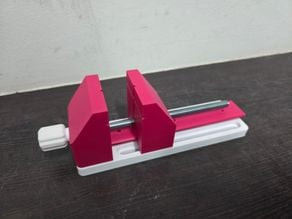 Desktop Bench Vice 3D model