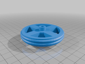 Base rueda 3D model