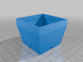 Maceta cuadrada 3D model