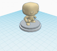Funko + base 3D model