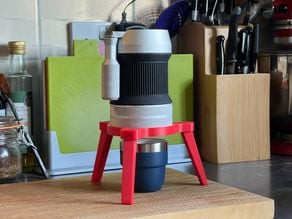 Collapsible COFFEEJACK V2 Stand 3D model