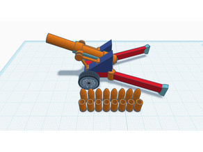 Howitzer 3D model