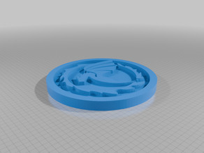 Dragon Coin 3D model