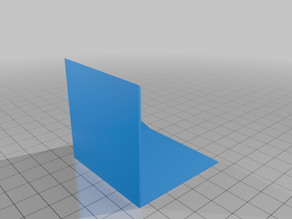 Shadow / Invisible Book End 3D model