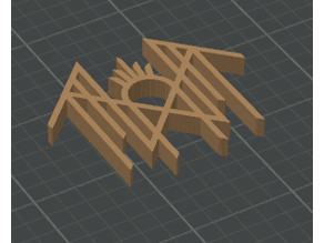Sleep Token Logo 3D model