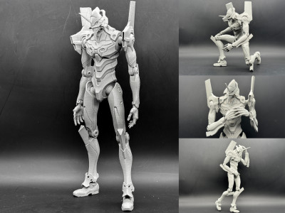 初号机（关节可活动） 3D model