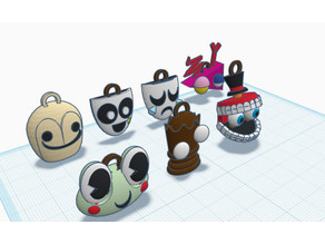 TADC Keychains 2 3D model