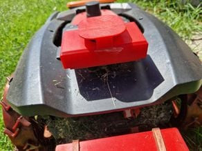 Stop button lidar mount for Yardforce 3D model