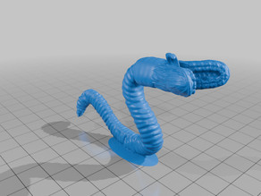 Teeth Worm 3D model