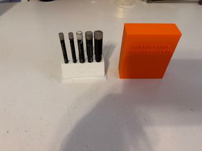 Case for the DKIBBITH 5-piece diamond drill bit set 3D model