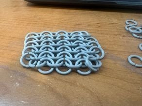 Chainmail Link 3D model