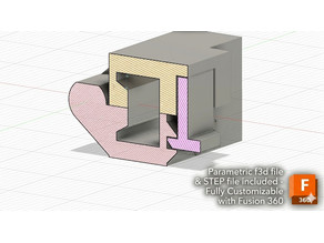 tiny,detachable,general-purpose snap-fit ​​mechanism 3D model
