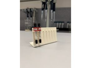 Chromatography Column Rack for Storage 3D model