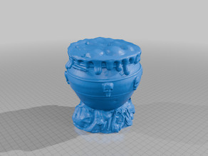 Witch Cauldron 3D model