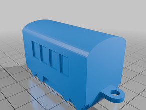 TTR - Pullman/Budd 85' Streamlined cars 3D model