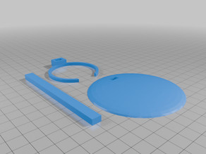 Doll stand / support 3D model