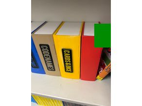 Cards & Dice Storage - Game Book 3D model