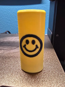 Bic Lighter Case Smiley 3D model