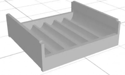 Bic Lighter Organizer 3D model