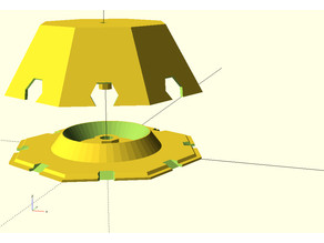 Snail ferramol feeder 3D model