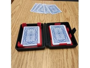 Classic Playing Cards Storage Box 3D model
