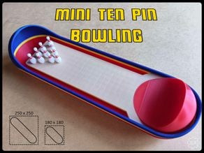 Mini Ten Pin Bowling 3D model