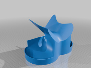 Balimo 4L pet feeder split dish 3D model