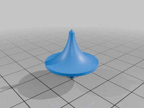 spin top 3D model