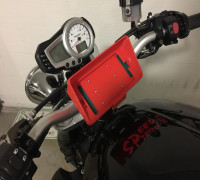 iPhone 6 Plus Motorcycle Holder 3D model