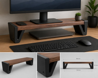 monitor stand 3D model