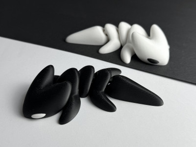 Mini Flexi Night Dragon 3D model