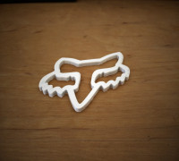 Fox Racing emblem 3D model