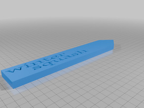 GARDEN STAKE LABELS 16 OPTIONS 3D model